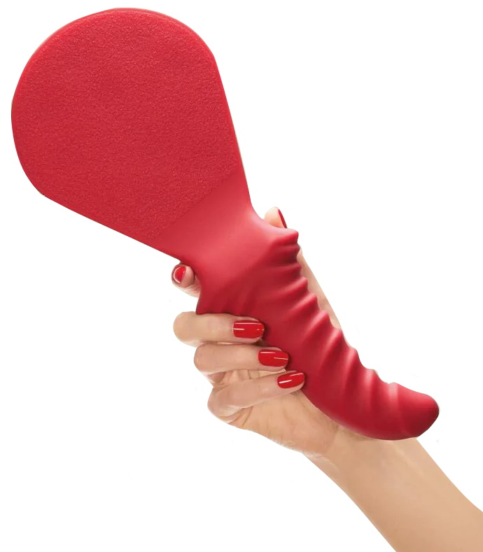 Изображение Fun Factory, Германия Пэдл Fun Factory Buck Dich с рукоятью-фаллосом красный 32 см