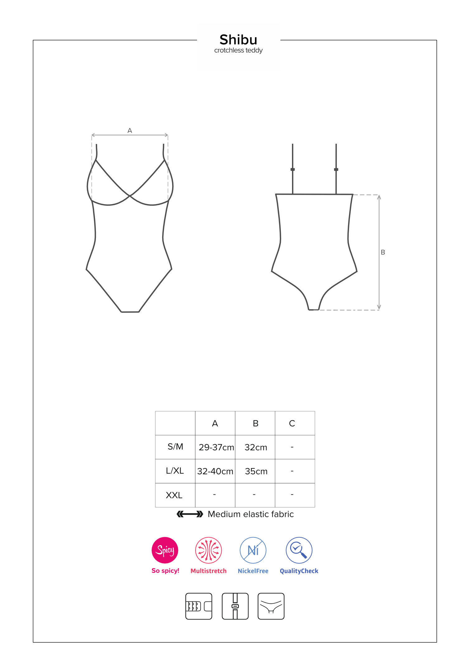 Obsessive, Польша Кружевное черное боди Shibu S/M — купить в Минске Фото Obsessive, Польша Кружевное черное боди Shibu S/M