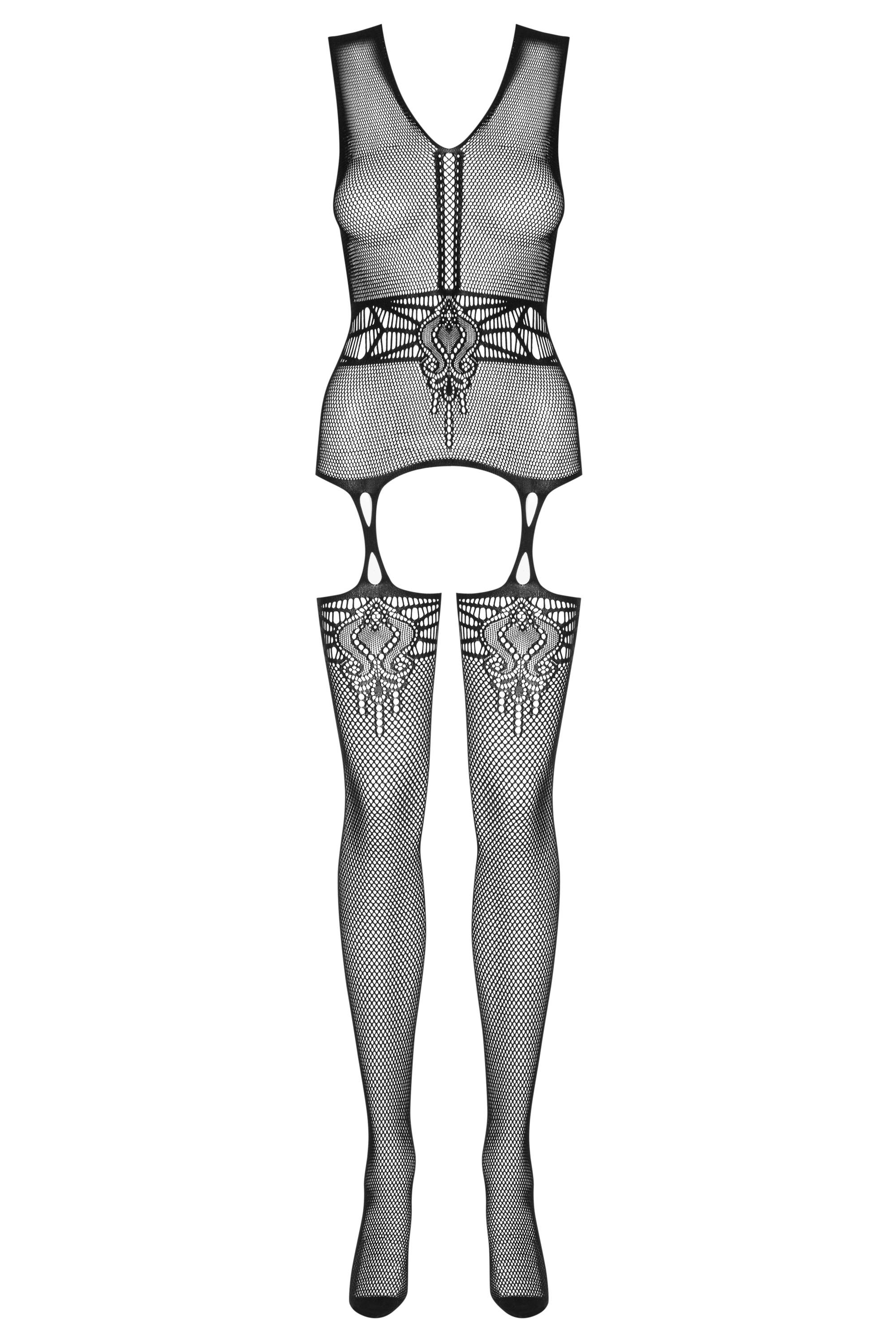 Изображение Obsessive, Польша Игривый боди-комбинезон с оригинальным мотивом S/L