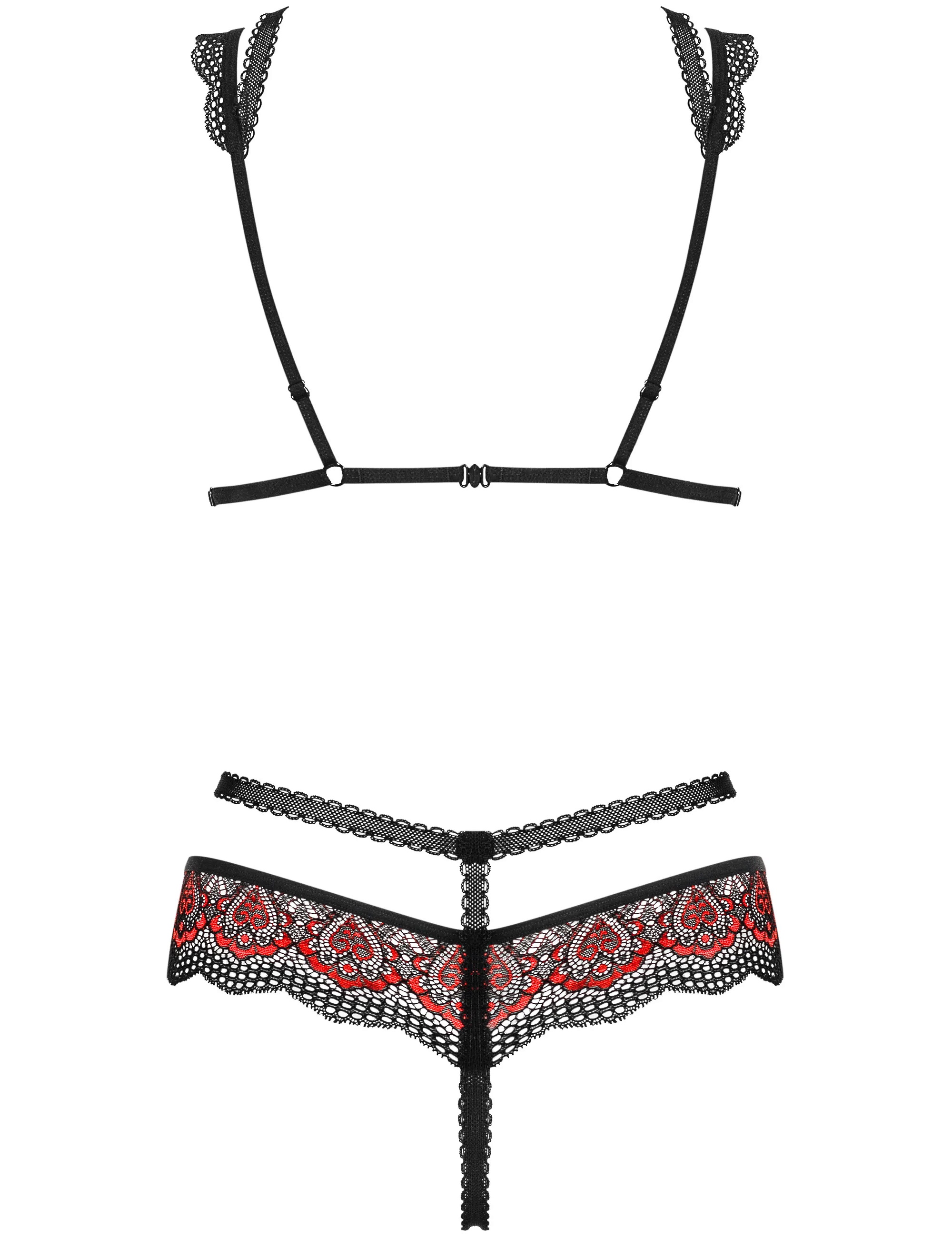 Obsessive, Польша Соблазнительный открытый комплект Megies L/XL — купить в Минске Изображение Obsessive, Польша Соблазнительный открытый комплект Megies L/XL