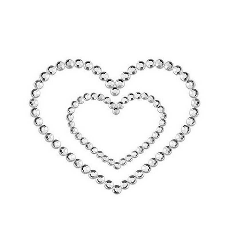 Фото Bijoux Indiscrets, Испания Пэстисы Bijoux Mimi Heart Silver серебристые