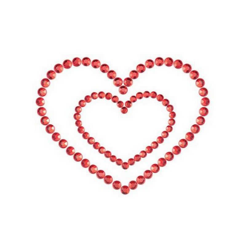 Фото Bijoux Indiscrets, Испания Пэстисы Bijoux Mimi Heart Red красные
