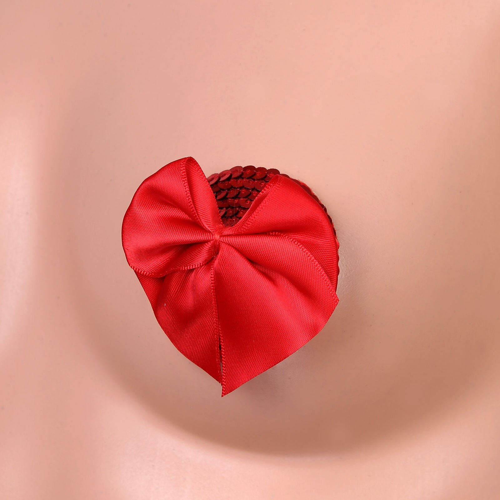 Изображение KISSEXPO Красные пэстисы с красными бантиками