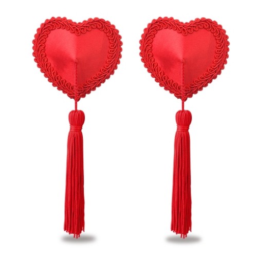 Фото Lovetoy, Китай Пэстисы для груди Heart Tassels Nipple Pasties