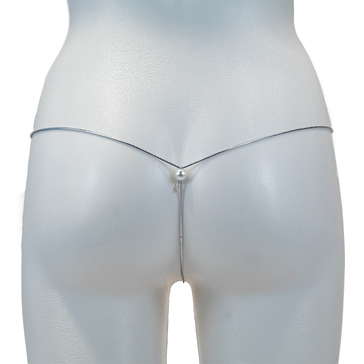 Фото KISSEXPO Стринги с бусинами Silver