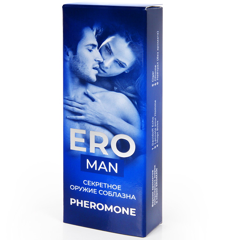 Изображение Биоритм, Россия Мужские духи с феромонами Eroman №6 Chrome Azzaro 10 мл