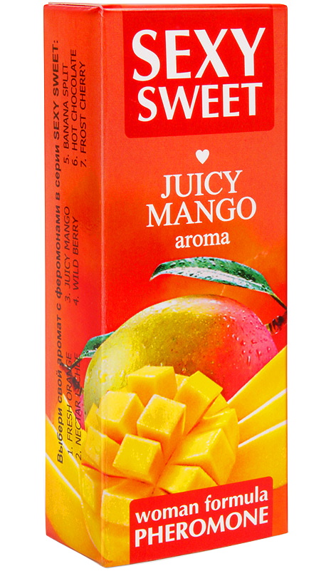Фото Биоритм, Россия Парфюмированное средство для тела Sexy Sweet Juicy Mango с феромонами 10 мл
