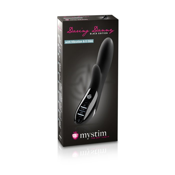 MYSTIM Вибратор с электростимуляцией Mystim Daring Danny Black Edition — купить в Минске Изображение MYSTIM Вибратор с электростимуляцией Mystim Daring Danny Black Edition