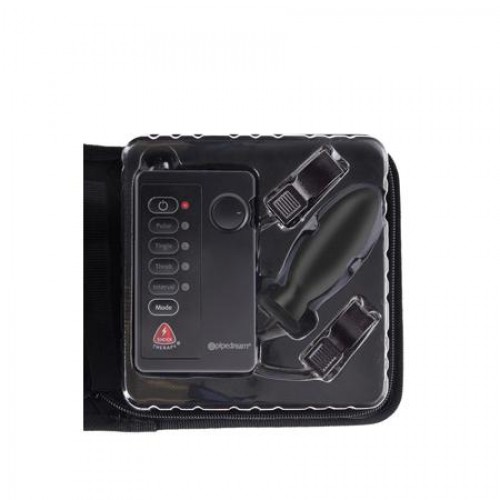 PipeDream, США Анальная пробка и зажимы для сосков с электростимуляцией FFS Shock Therapy Kinky Couples Travel Kit — купить в Минске Фото PipeDream, США Анальная пробка и зажимы для сосков с электростимуляцией FFS Shock Therapy Kinky Couples Travel Kit