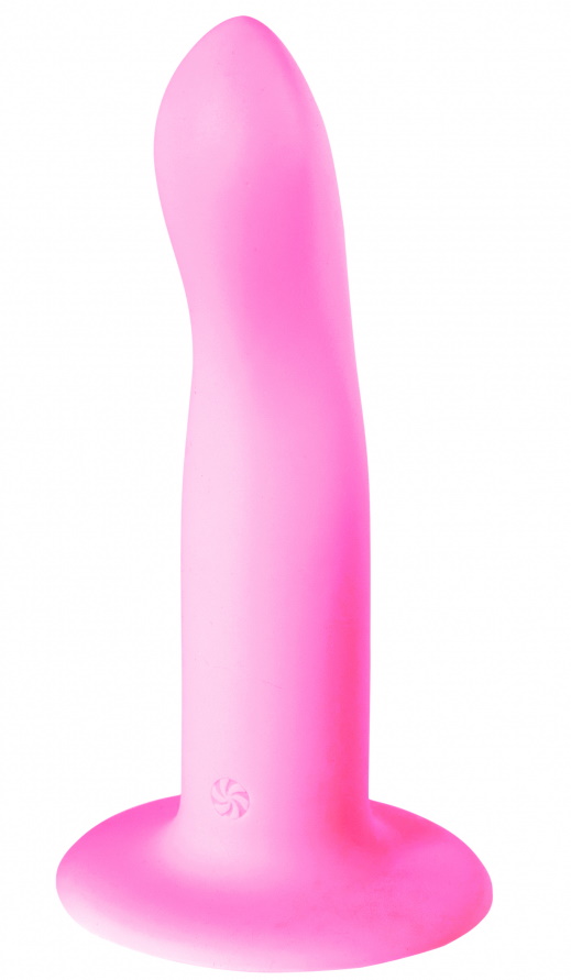 Фото Lola Toys, Россия Нереалистичный фаллос на присоске Flow Stray Pink 17 см