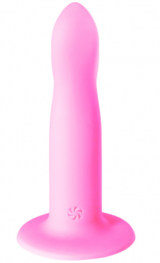 Фото Lola Toys, Россия Нереалистичный фаллос на присоске Flow Stray Pink 17 см
