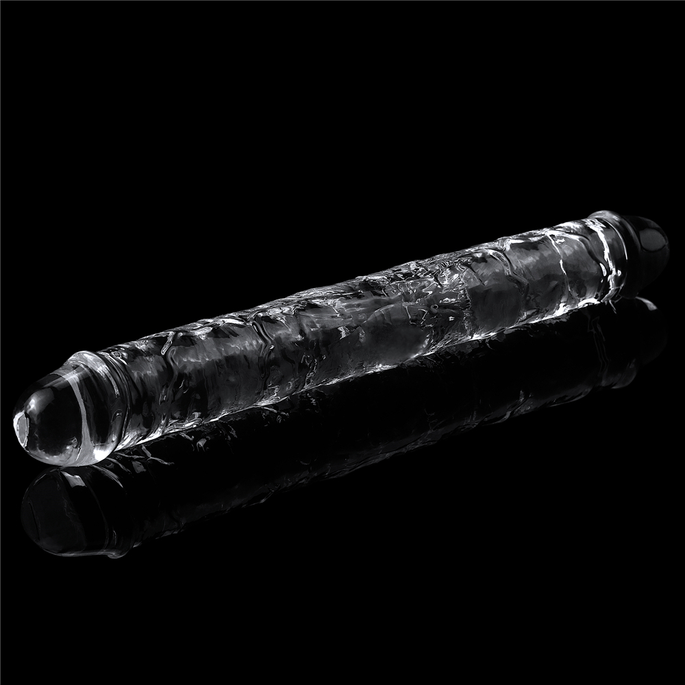 Фото Lovetoy, Китай Двойной фаллоимитатор Lovetoy Flawless Clear Double Dildo 30 см