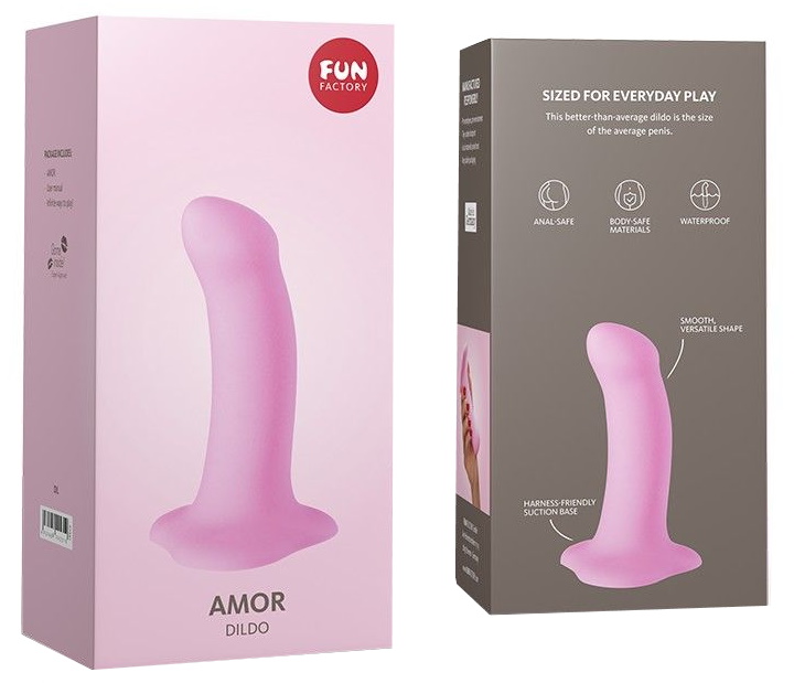 Изображение Fun Factory, Германия Фаллоимитатор Fun Factory Amor розовый