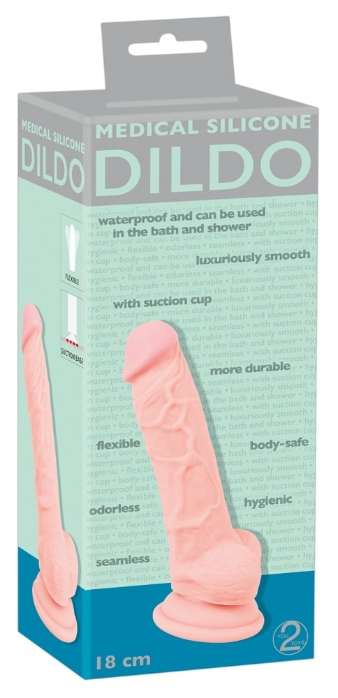 Изображение Orion, Германия Фаллоимитатор реалистик Medical Silicone Dildo 18 см