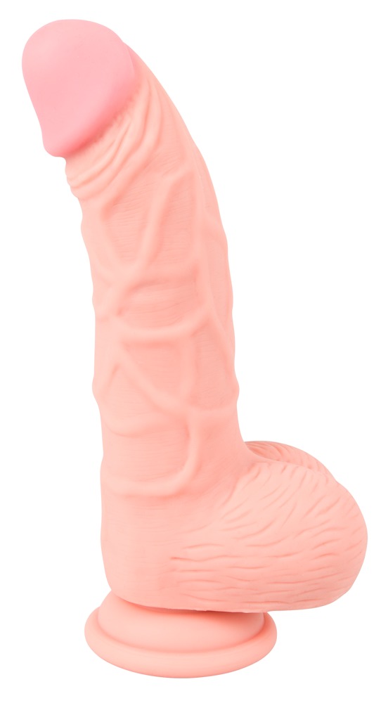 Изображение Orion, Германия Фаллоимитатор реалистик с загнутой головкой Medical Silicone Dildo 20 см