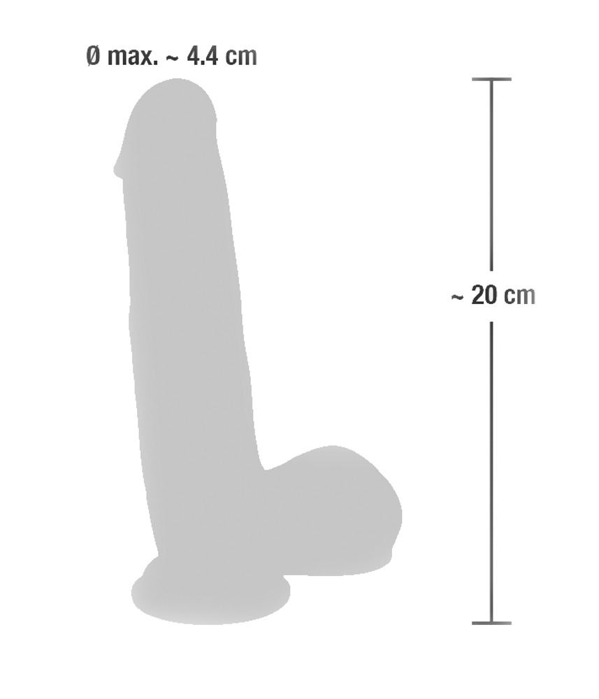 Orion, Германия Фаллоимитатор реалистик Medical Silicone Dildo 20 см — купить в Минске Изображение Orion, Германия Фаллоимитатор реалистик Medical Silicone Dildo 20 см