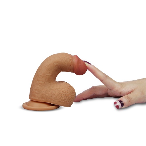 Lovetoy, Китай Фаллоимитатор Gabe на присоске с мошонкой мулат — купить в Минске Фото Lovetoy, Китай Фаллоимитатор Gabe на присоске с мошонкой мулат