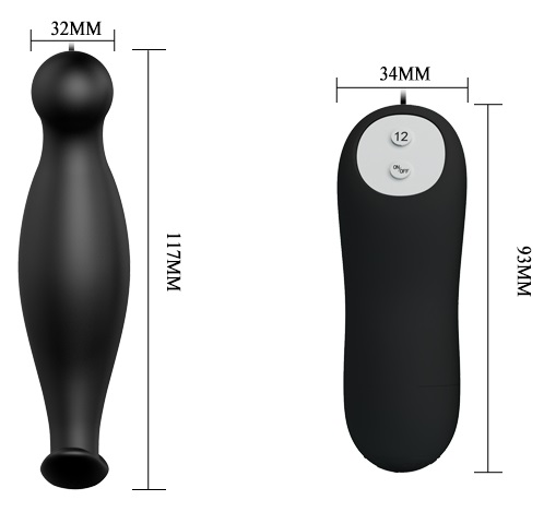 Изображение Pretty Love, Китай Втулка анальная с вибрацией Special Anal Stimulation