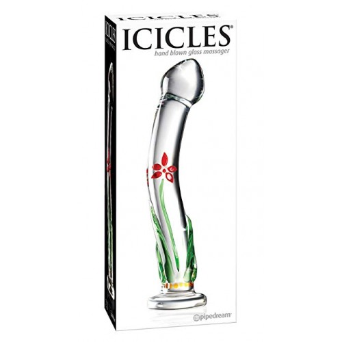 Изображение PipeDream, США Стеклянный фаллоимитатор Icicles №21