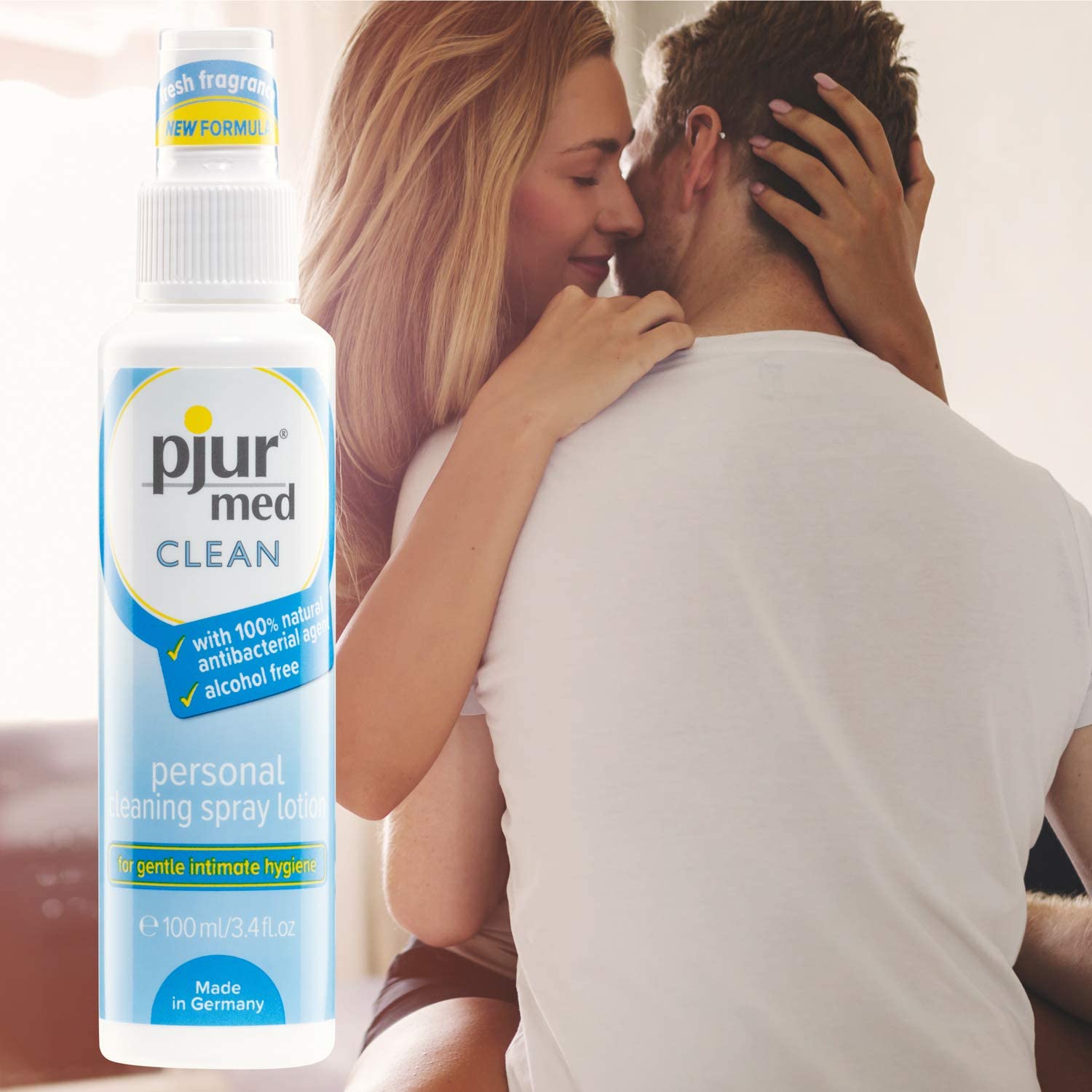 PJUR, Германия Интимный очищающий спрей для тела и игрушек Pjur Med Clean Spray 100 мл — купить в Минске Фото PJUR, Германия Интимный очищающий спрей для тела и игрушек Pjur Med Clean Spray 100 мл