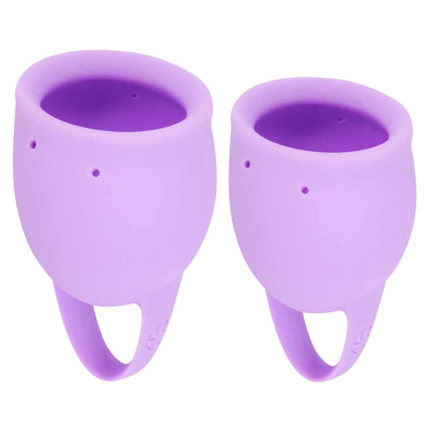 Изображение Lola Toys, Россия Набор менструальных чаш Natural Wellness Orchid Lavander