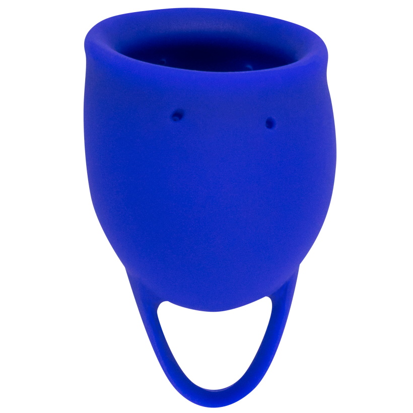 Изображение Lola Toys, Россия Менструальная чаша Natural Wellness Magnolia Iris Blue 20 мл