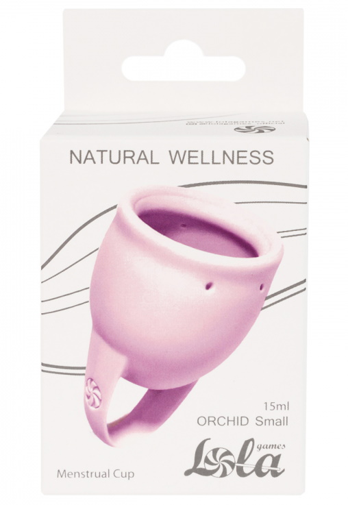 Изображение Lola Toys, Россия Менструальная чаша Natural Wellness Orchid Lavander 15 мл