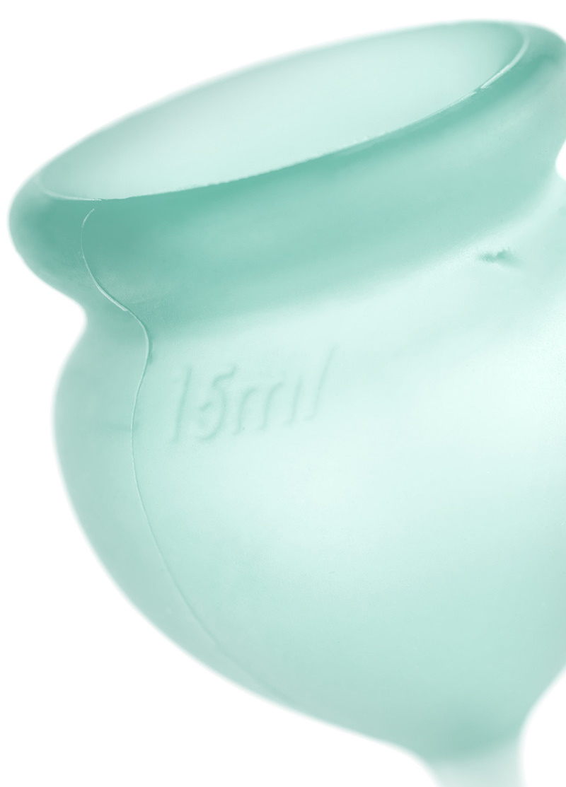 Фото Satisfyer, Германия Набор менструальных чаш Satisfyer Feel Good, зеленый