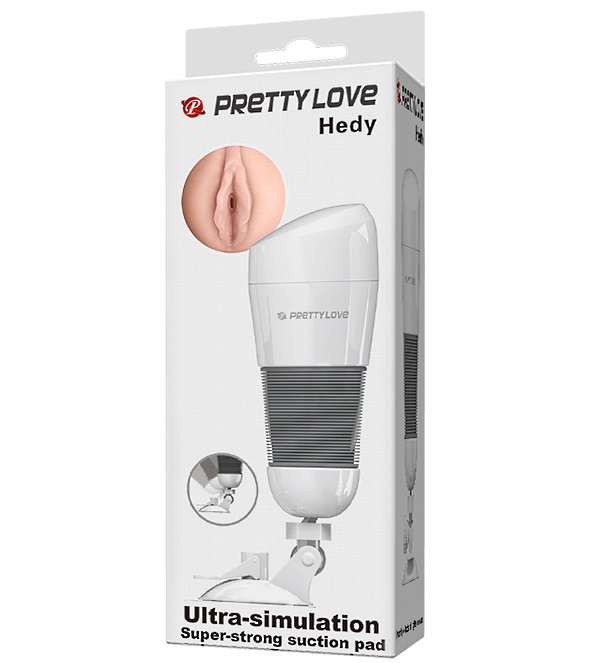 Изображение Pretty Love, Китай Мастурбатор-вагина в колбе на присоске Pretty Love Hedy