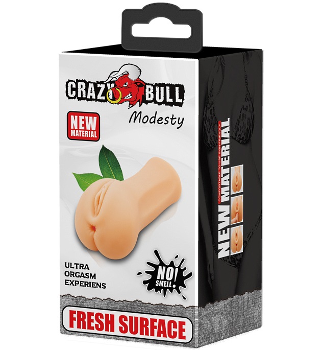 Фото Baile, Китай Компактный мастурбатор-попка Crazy Bull Modesty