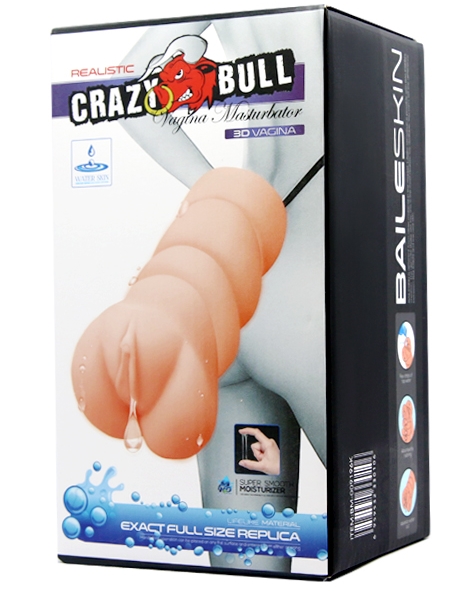 Изображение Baile, Китай Мастурбатор-вагина Crazy Bull с эффектом выделения смазки