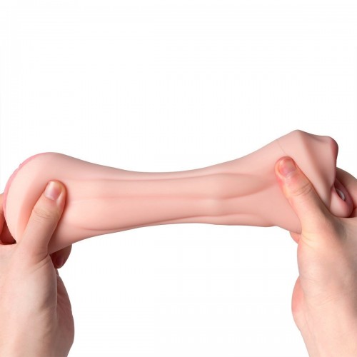 Фото Nlonely, Китай Мастурбатор 2 в 1 Vagina-Oral sex with teeth