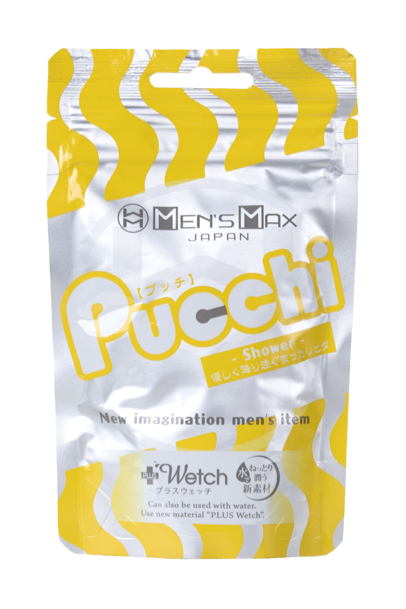 Фото MensMax Мастурбатор Pucchi Shower Mensmax белого цвета