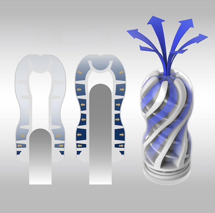Tenga, Япония Мастурбатор Tenga Premium Air Flow Cup — купить в Минске Изображение Tenga, Япония Мастурбатор Tenga Premium Air Flow Cup