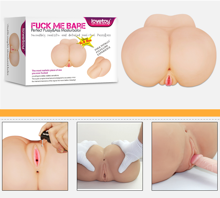 Фото Lovetoy, Китай Мастурбатор анус и вагина Fuck Me Bare