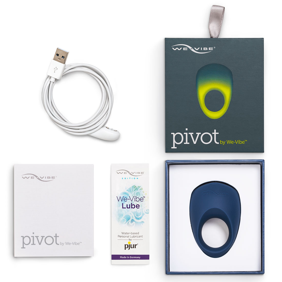Фото We-Vibe, Канада Перезаряжаемое эрекционное смарт-кольцо We-Vibe Pivot