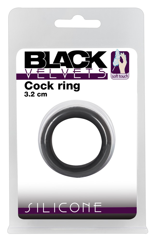 Изображение Orion, Германия Эрекционное кольцо Black Velvets 3,2 см