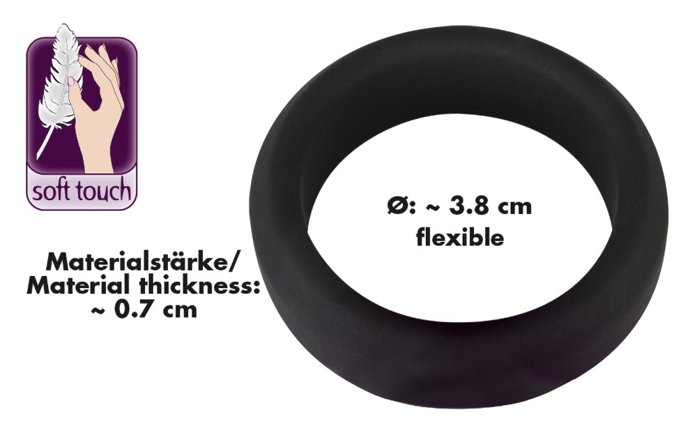Orion, Германия Эрекционное кольцо Black Velvets 3,8 см — купить в Минске Фото Orion, Германия Эрекционное кольцо Black Velvets 3,8 см