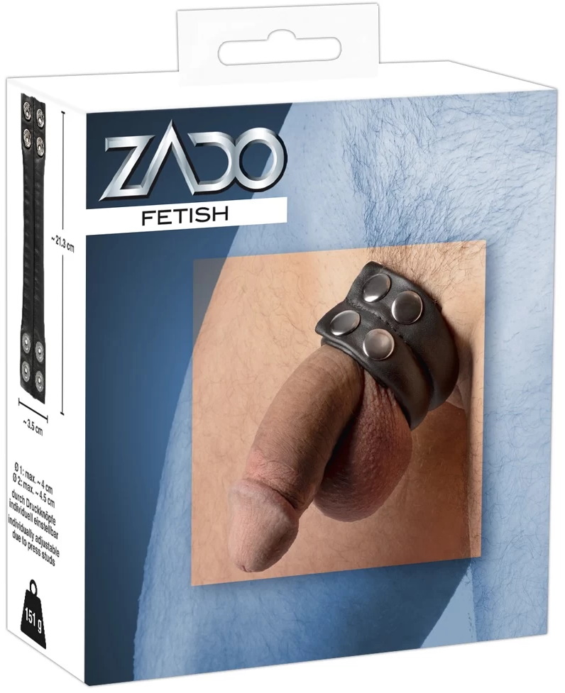 Orion, Германия Эрекционное кольцо из искусственной кожи Zado Cock Ring — купить в Минске Фото Orion, Германия Эрекционное кольцо из искусственной кожи Zado Cock Ring