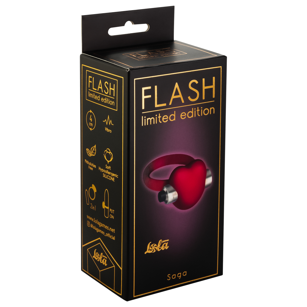 Lola Toys, Россия Эрекционное виброкольцо Сердце Saga Flash Infinity — купить в Минске Фото Lola Toys, Россия Эрекционное виброкольцо Сердце Saga Flash Infinity