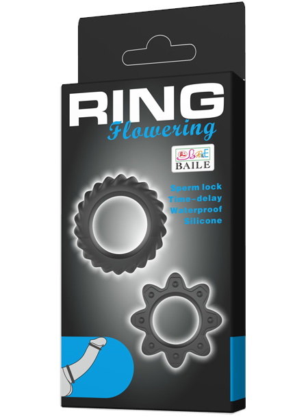 Фото Baile, Китай Набор ребристых эрекционных колец Ring Flowering