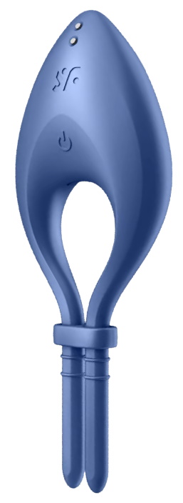 Изображение Satisfyer, Германия Эрекционное смарт-кольцо Satisfyer Bullseye синее
