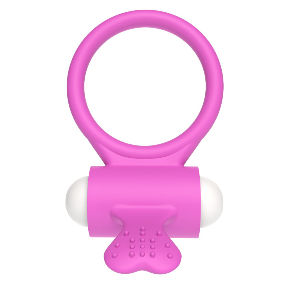 Изображение Lovetoy, Китай Виброкольцо пурпурное Power Heart Clit Cockring