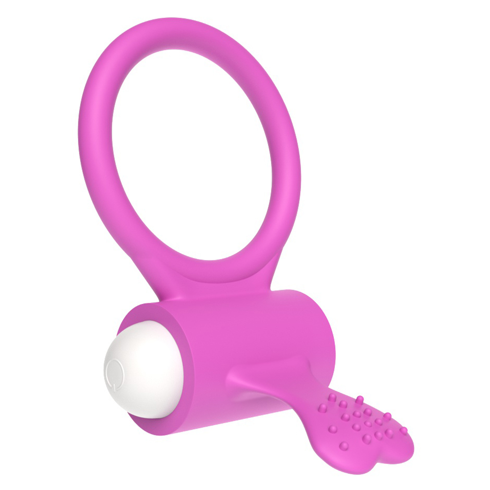 Изображение Lovetoy, Китай Виброкольцо пурпурное Power Heart Clit Cockring