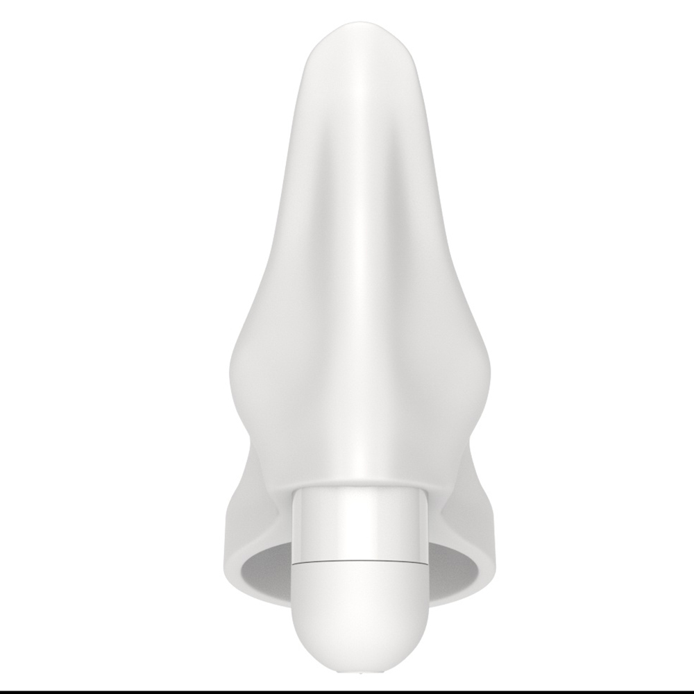 Изображение Lovetoy, Китай Виброкольцо Power Clit Silicone Cockring белое