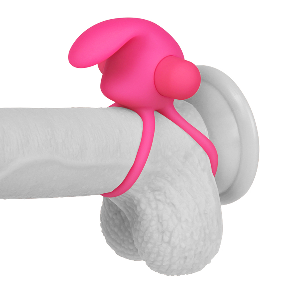 Фото Lovetoy, Китай Двойное виброкольцо Power Clit розовое