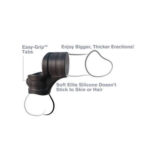 Изображение PipeDream, США Кольцо на пенис и утяжка на мошонку Fantasy C-Ringz Mr. Big Cock Ring and Ball Stretcher