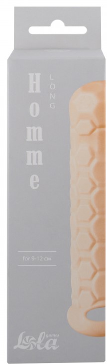Фото Lola Toys, Россия Фаллоудлинитель с кольцом Homme Flesh Long + 3 см