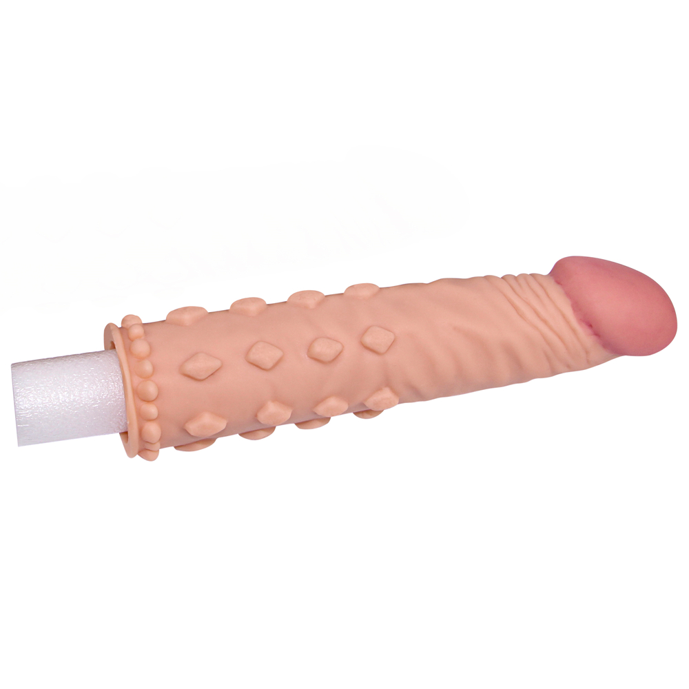 Фото Lovetoy, Китай Удлиняющая насадка на пенис X-Tender Penis Sleeve телесная + 5 см