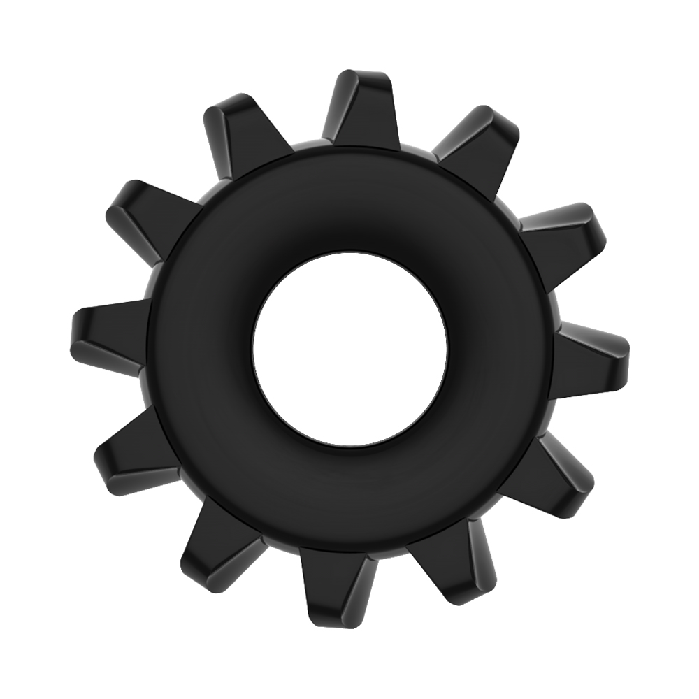 Фото Lovetoy, Китай Эрекционное черное кольцо Power Plus Coock Ring